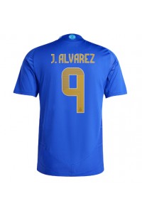 Fotbalové Dres Argentina Julian Alvarez #9 Venkovní Oblečení Copa America 2024 Krátký Rukáv